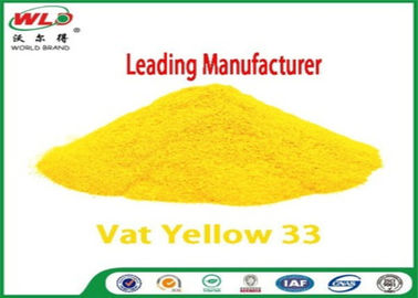 صبغة قماش غير سامة صبغة إندانثرين C I Vat أصفر 33 Vat Yellow F3G